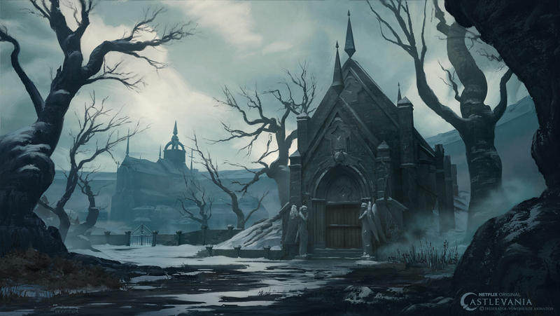 Illustration for article titled The Art Of Castlevania's Netflix Series